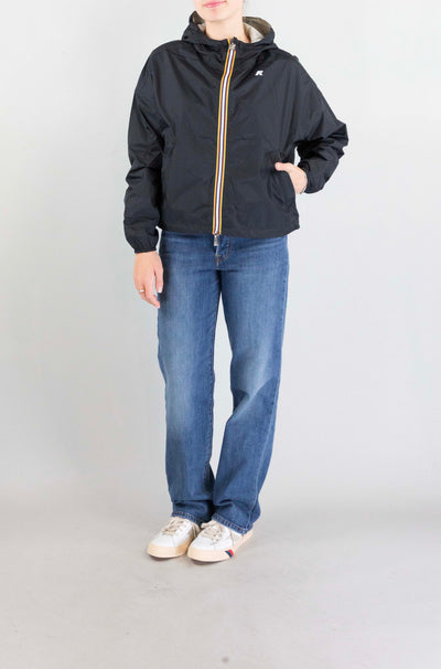 Giubbotto Kway Alf Black Beige Lt da Donna k81333w laurette plus