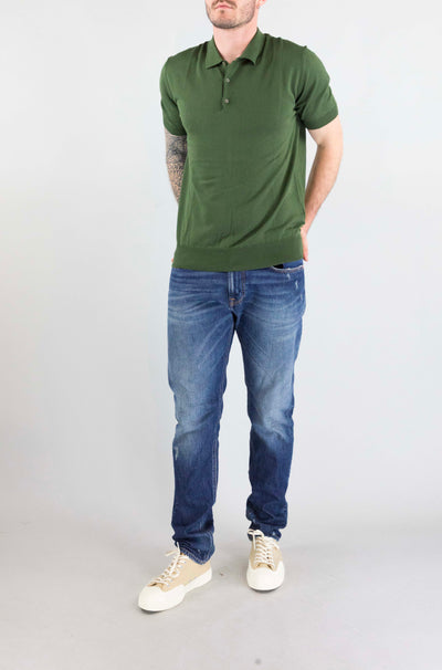 Polo Kway 576 Green da Uomo k4126rw pleyne