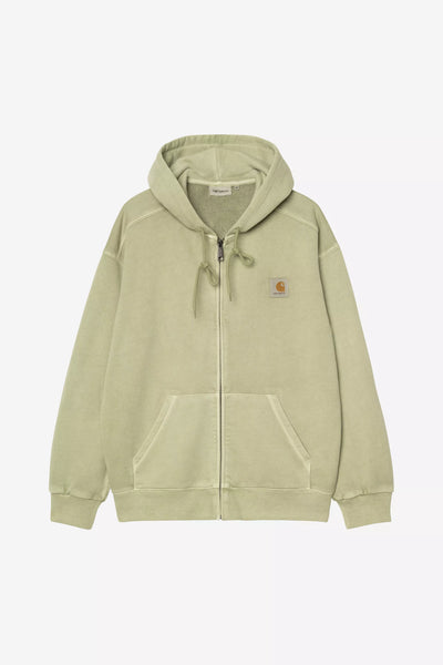 Felpa Carhartt Wip Gentle Green da Uomo i033064 nelson hood