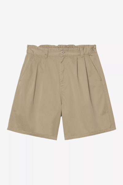Pantalone Carhartt Wip Iroko Stone Washed da Uomo i034813 marv short