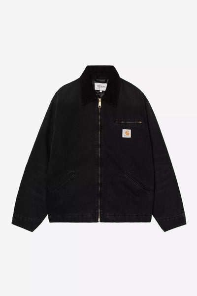 Giubbotto Carhartt Wip Black Stone Canvas da Uomo i035614 og detroit