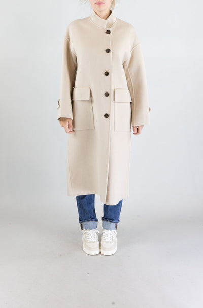Cappotto Indi&Cold Khaki da Donna by605
