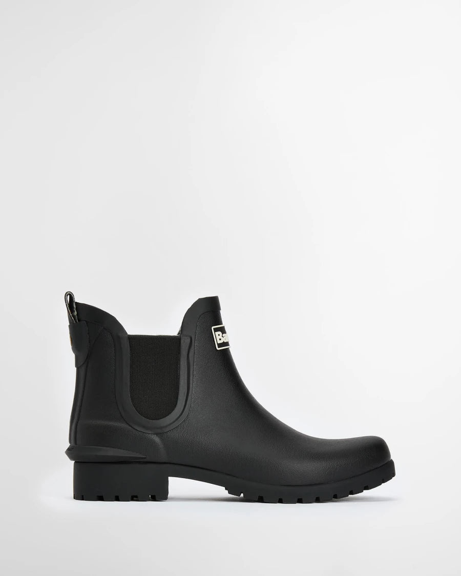 Scarpa Barbour Black da Donna lrf0066 wilton aw25 wellington