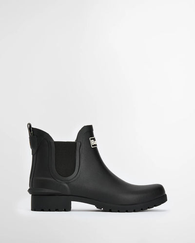 Scarpa Barbour Black da Donna lrf0066 wilton aw25 wellington