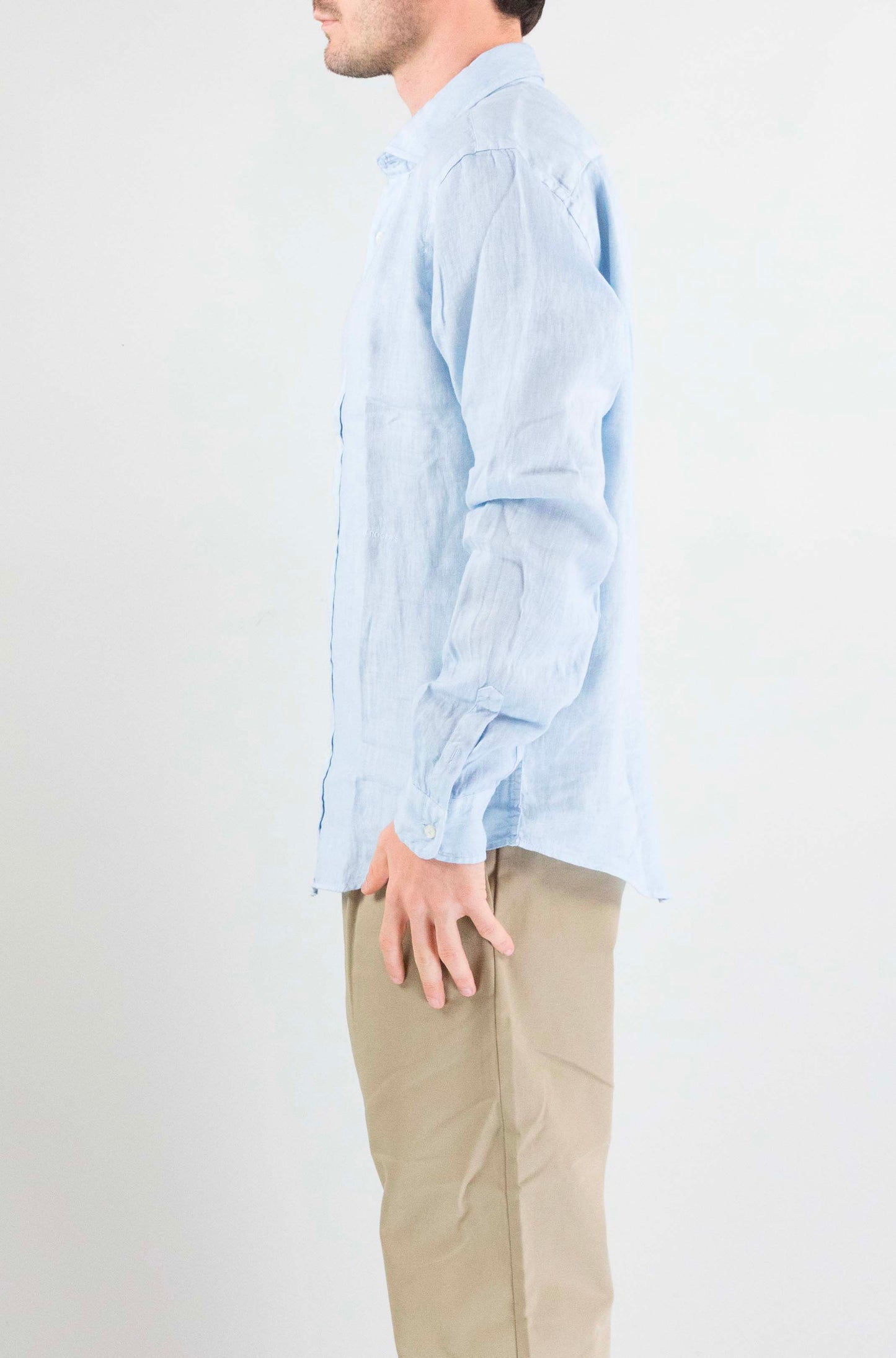 Camicia Roy Roger’S Light Blue da Uomo rru431p4220569 c0048