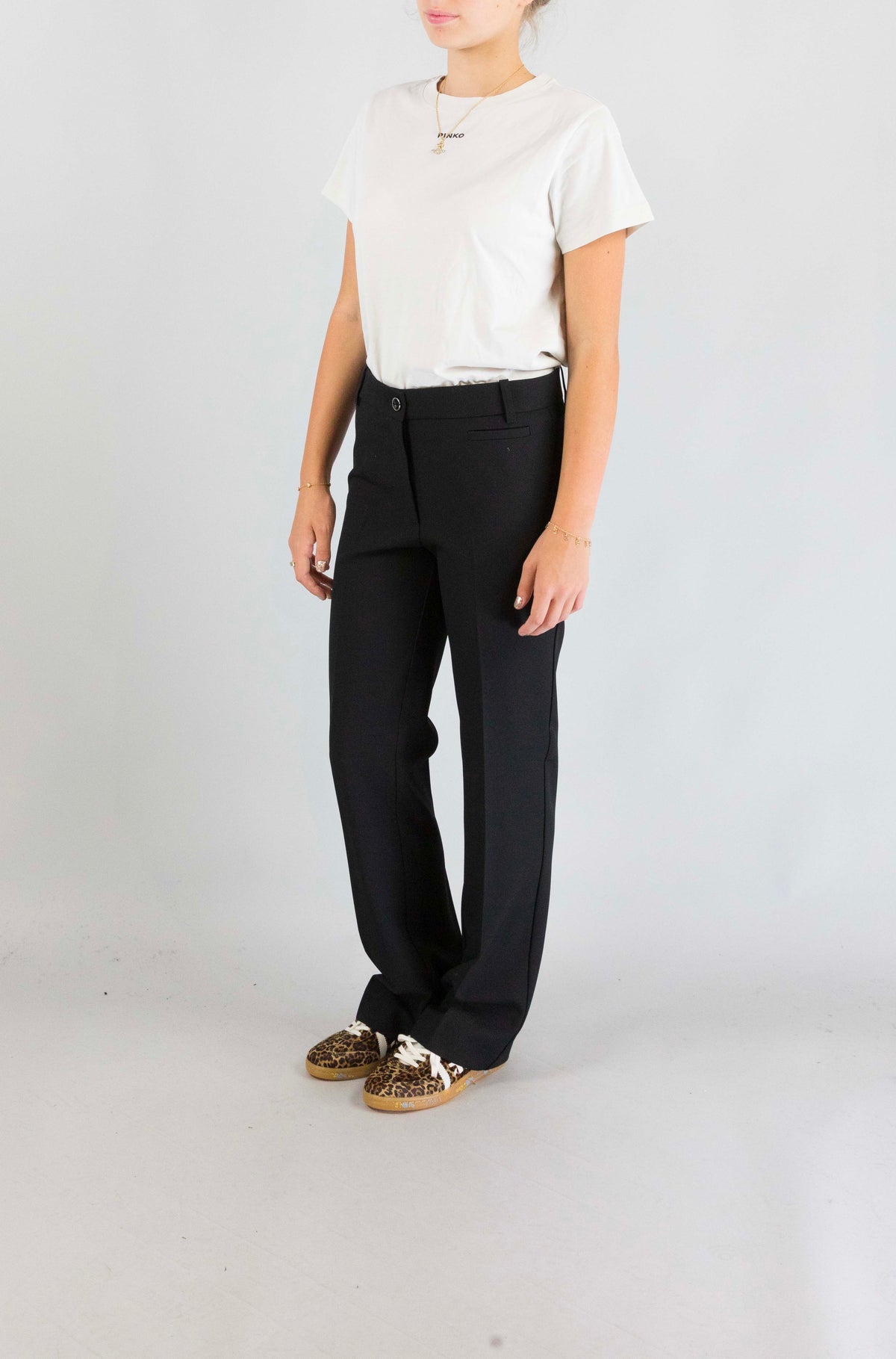 Pantalone Pinko Nrero da Donna protea