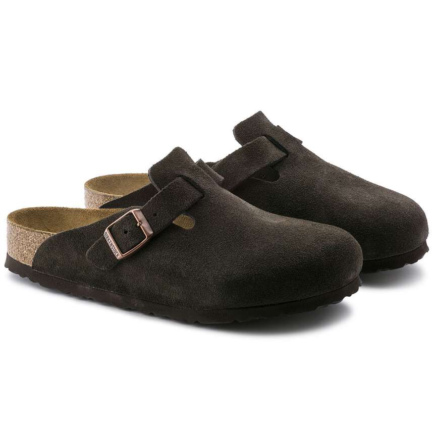 Scarpa Birkenstock mocha da Uomo 0660463 plantare morbido