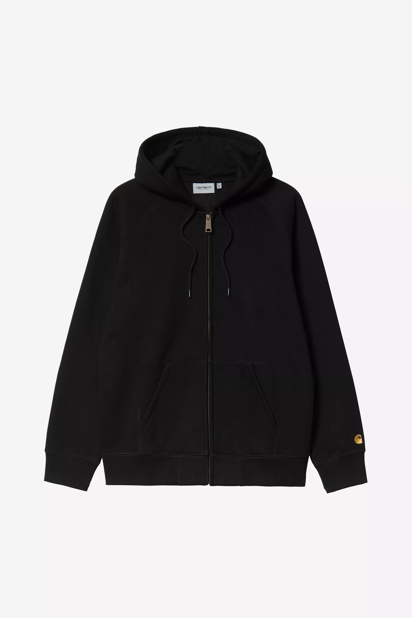 Felpa Carhartt Wip Black Gold da Uomo i033664 hooded chase