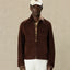 Giubbotto Drole De Monsieur Brown da Uomo mirror zipped leather jt292 lh068