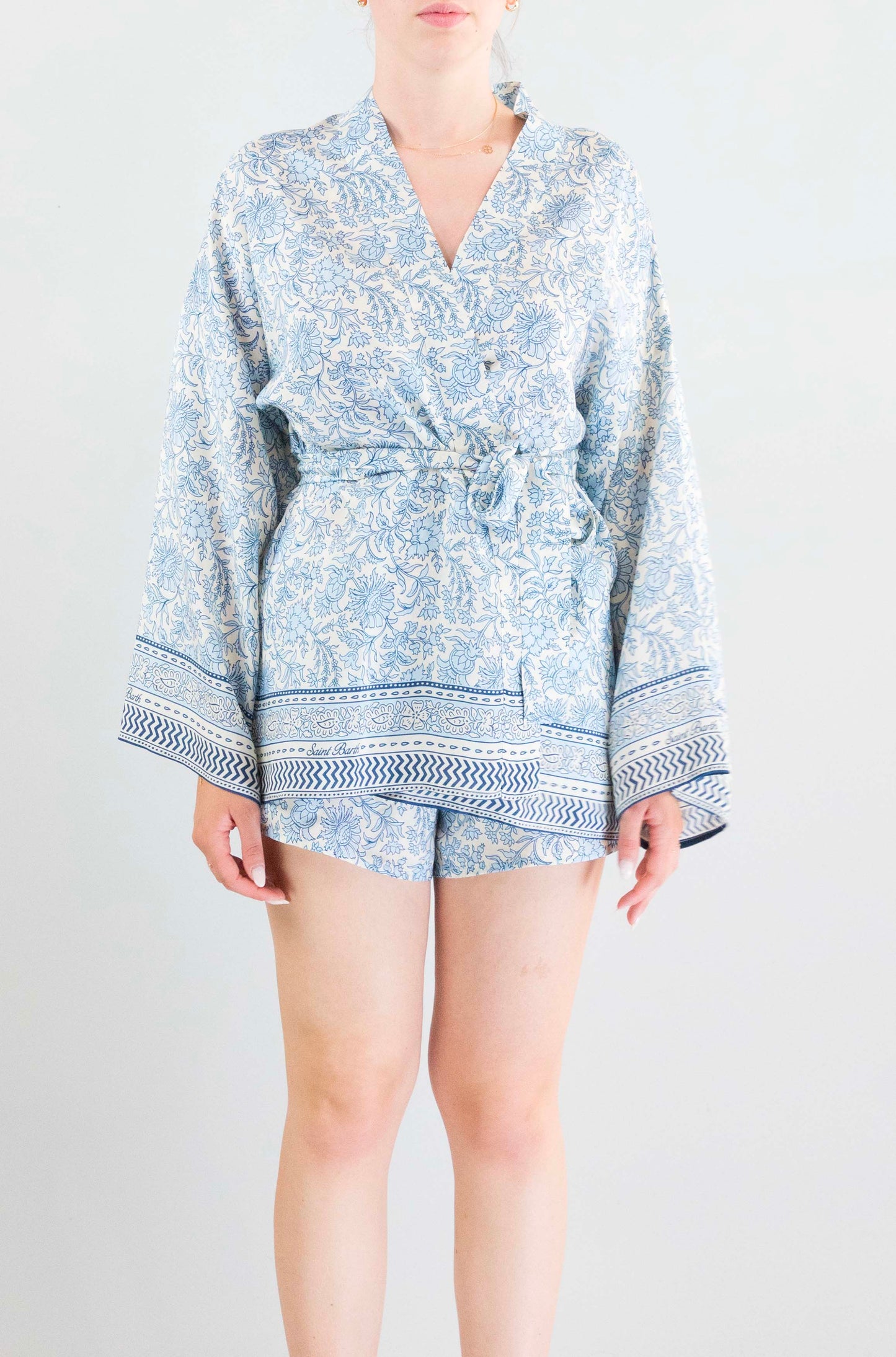 Kimono Mc2 Saint Barth 9673l Silk da Donna carly