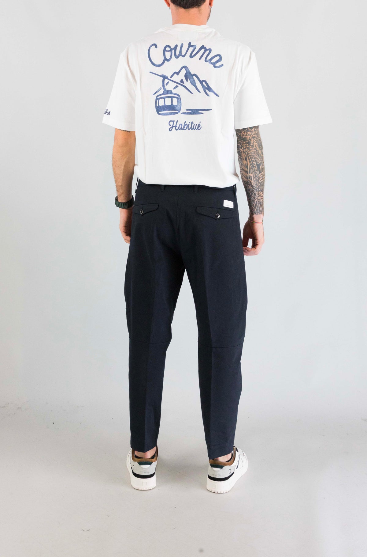 Pantalone Nine In The Morning Nero da Uomo giulio carrot