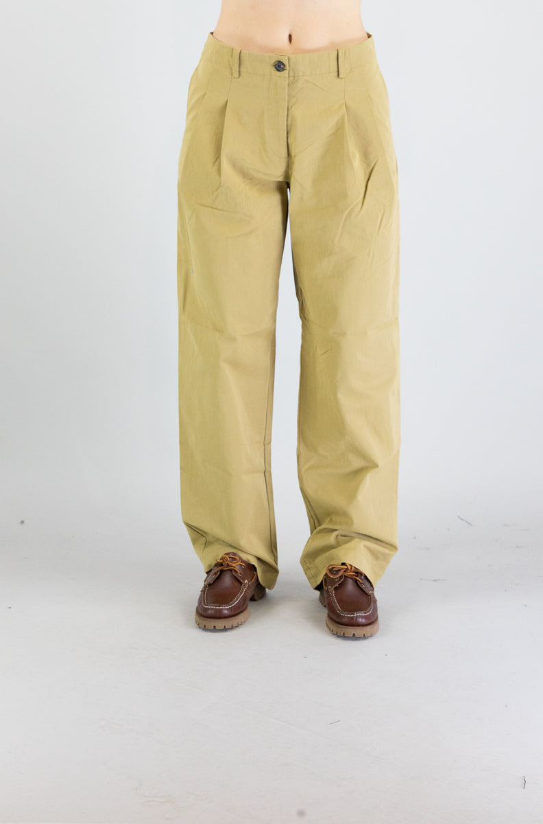 Pantalone Nice Things Light Yellow da Donna wwx112