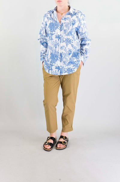 Camicia Mc2 Saint Barth Cotton Jungle Oceania da Donna brigitte