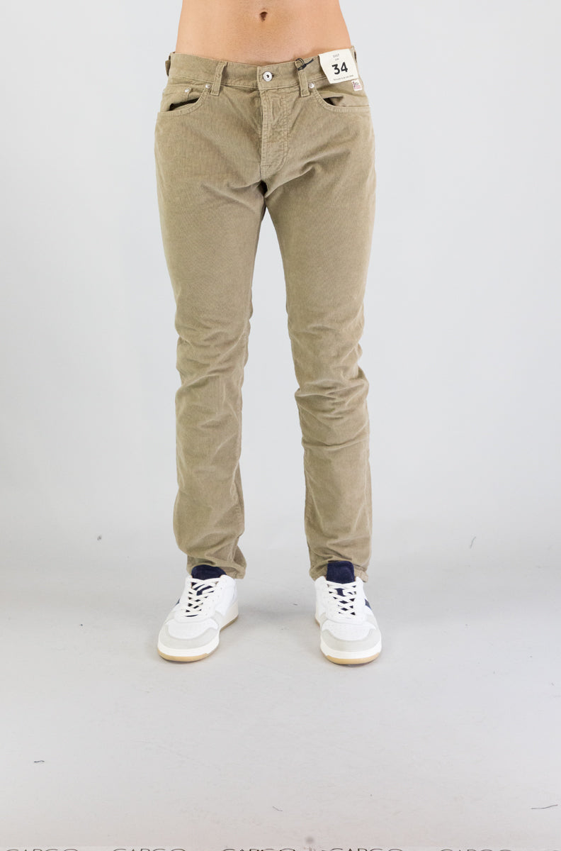 Pantalone Roy Roger’S Beige da Uomo rru90260p3260112