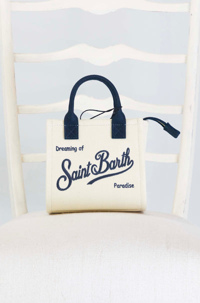 Borsa Mc2 Saint Barth 1061 Canvas da Donna vanity bag mini