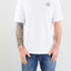 T-Shirt Blauer Bianco da Uomo 26sbluf02284 007480