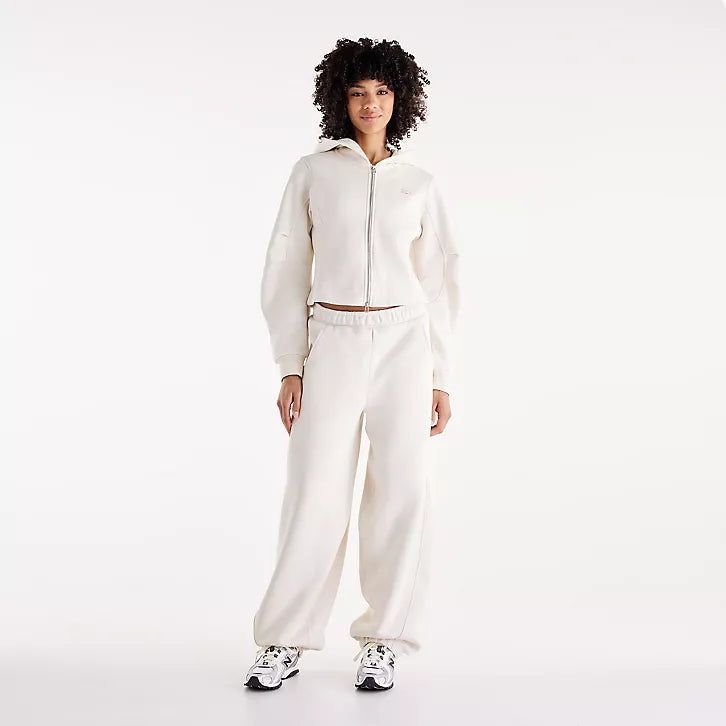 Felpa New Balance Linen da Donna wj62y57tlin