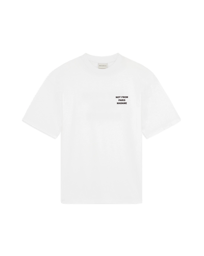 T-Shirt Drole De Monsieur White da Uomo perm ts203 co002