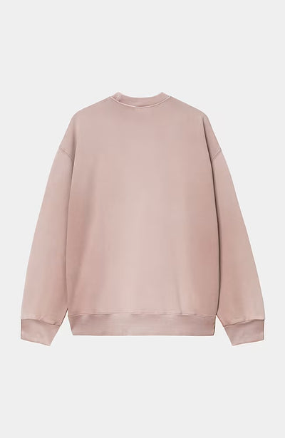 Felpa Carhartt Wip Daphne Chalk Wash da Uomo i035186