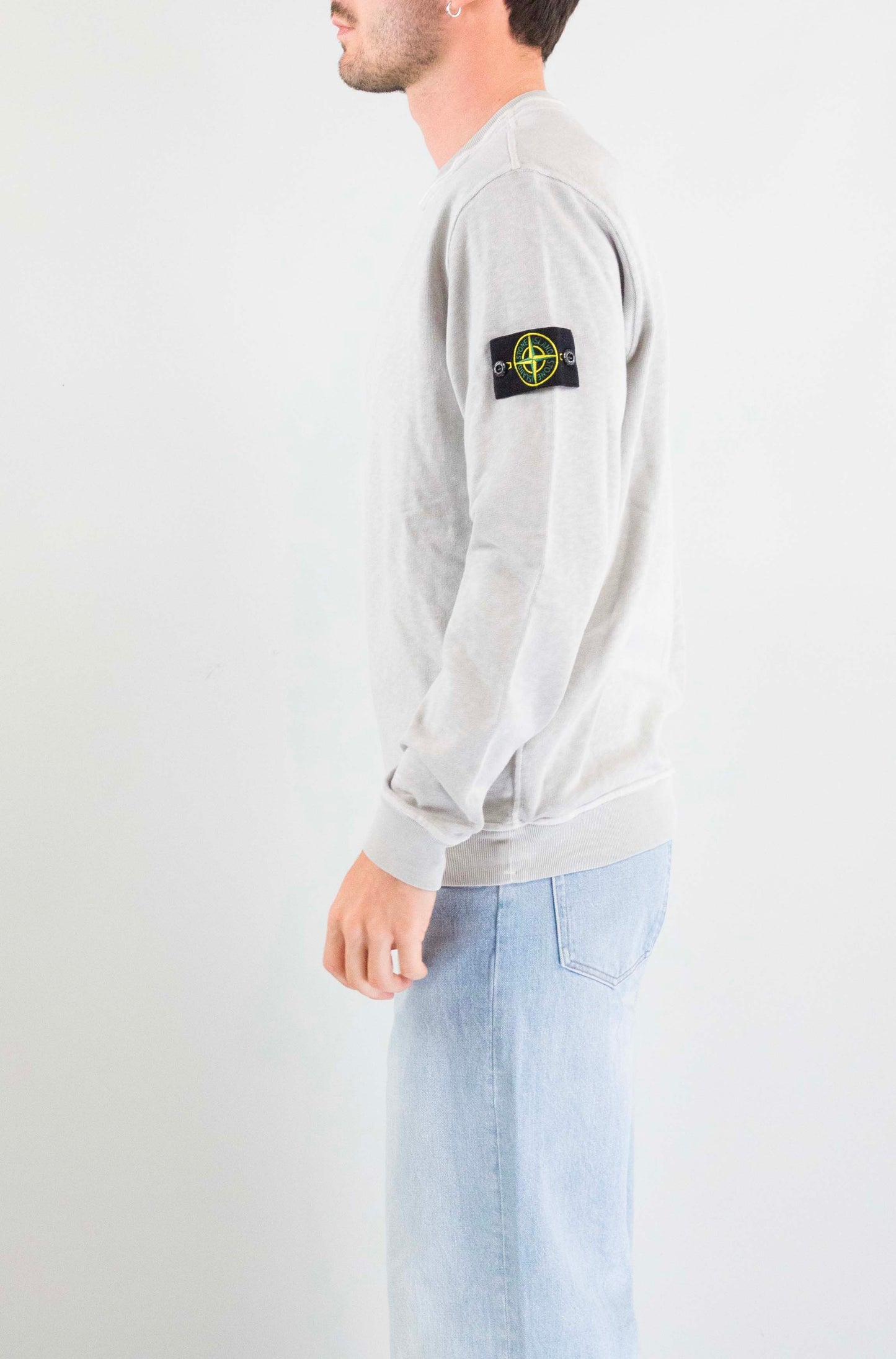 Felpa Stone Island V0161 da Uomo l1s156100034s0060