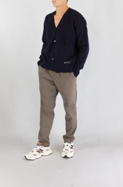 Maglia Apc Dark Navy da Uomo woasw h23491 edmond