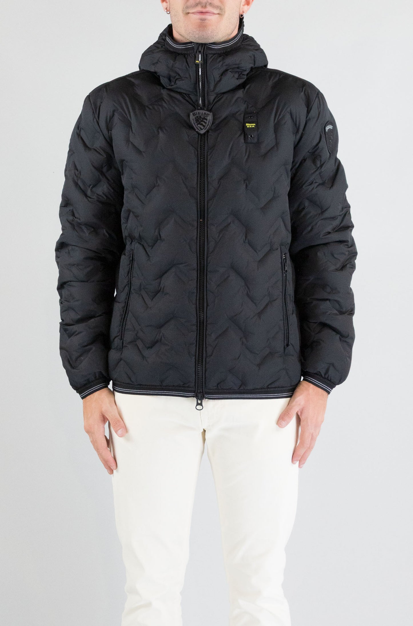 Giubbotto Blauer Nero da Uomo 25wbluc03233 007308 piery