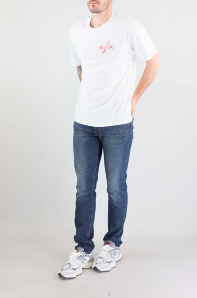 T-Shirt Edwin White da Uomo 2638 sorry tokyo