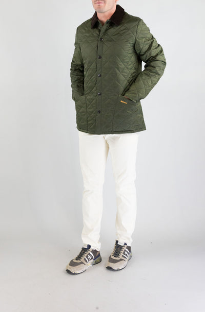 Giubbotto Barbour Ol71 da Uomo mqu0240 heritage leddesdale quilt