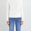 Maglia Mc2 Saint Barth Off White da Donna sorbonne alpaca