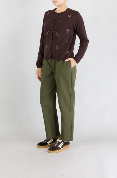 Maglia Nice Things Plum da Donna wkx045