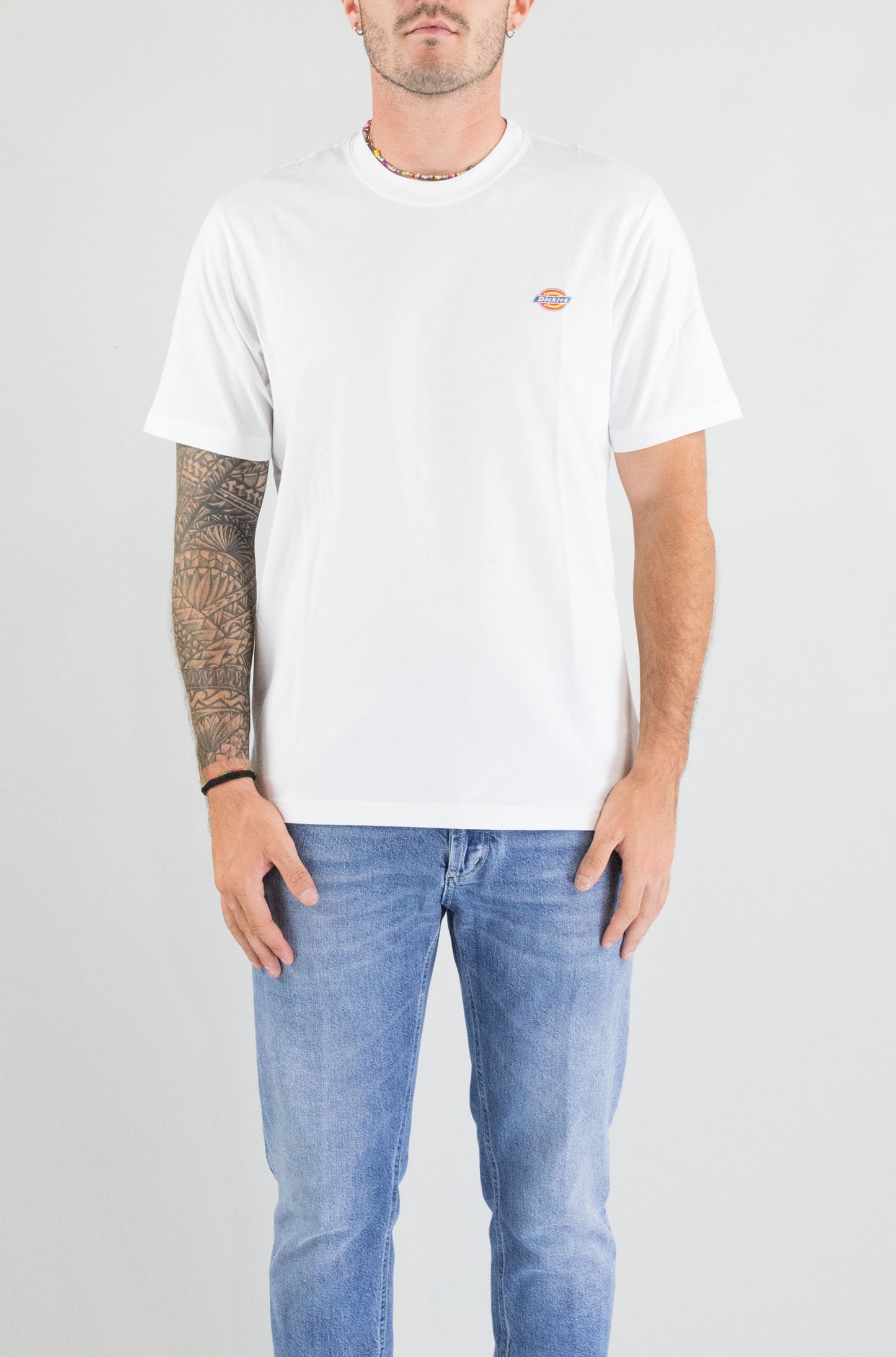 T-Shirt Dickies White da Uomo dk0a4xdbwhx1
