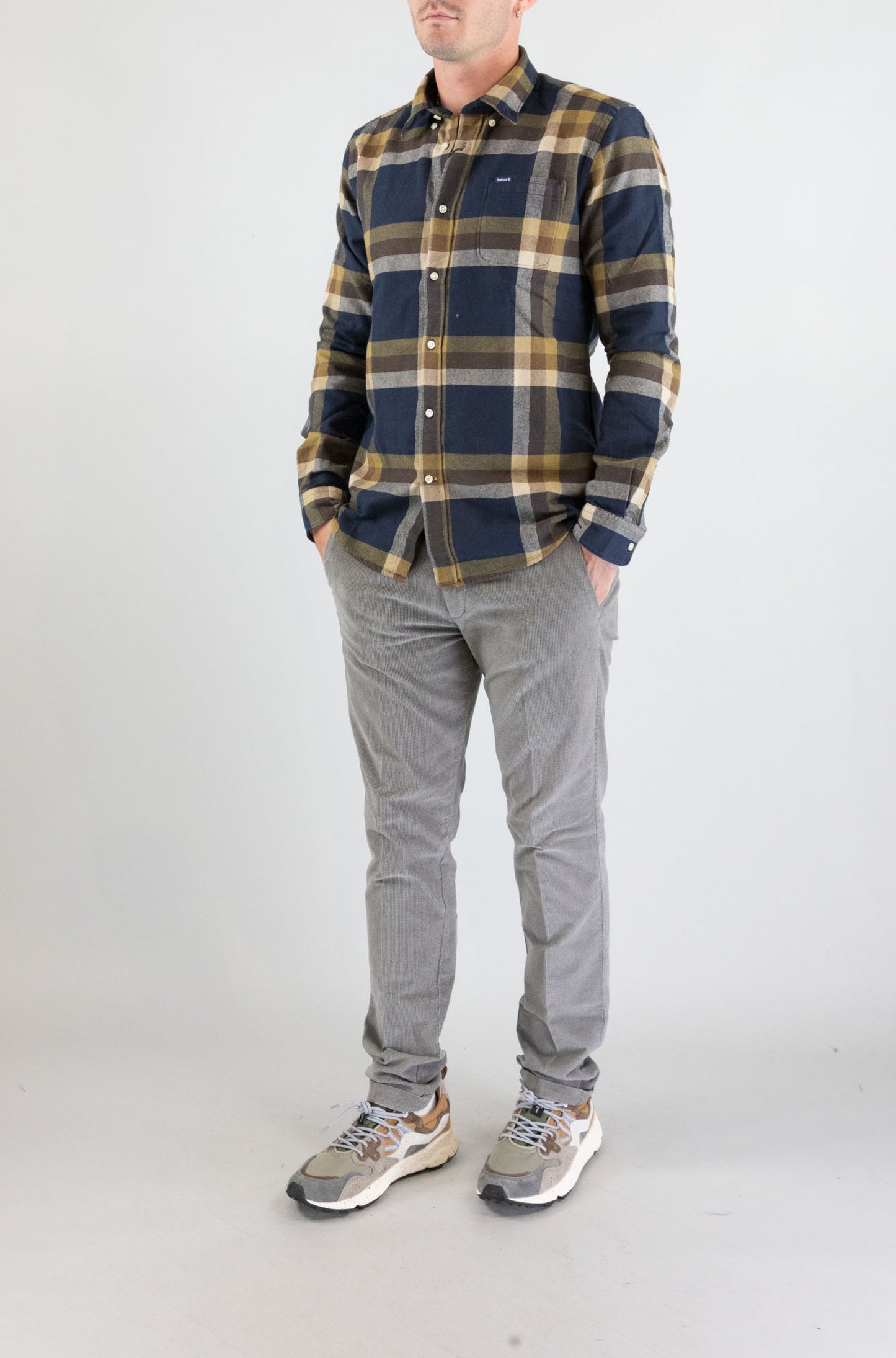 Camicia Barbour Ny91 da Uomo msh5364 folley tailored