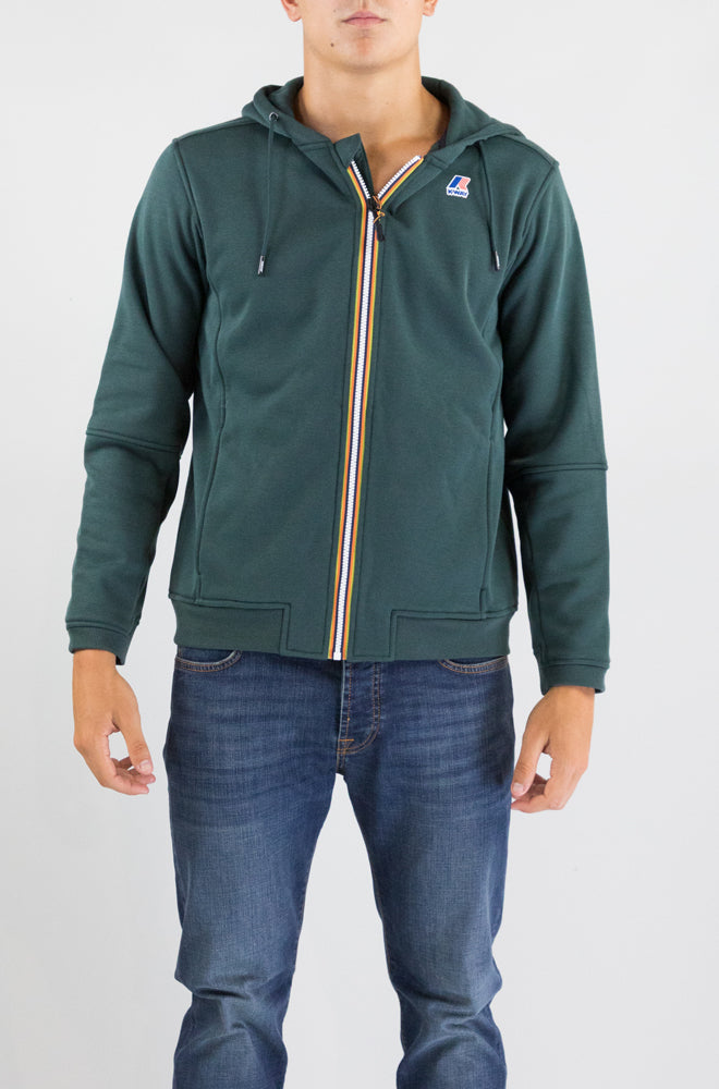 Felpa Kway 228 Green Dk Jungle da Uomo k4147lw prosper brushed