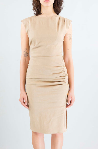 Abito Pinko Beige da Donna alissa