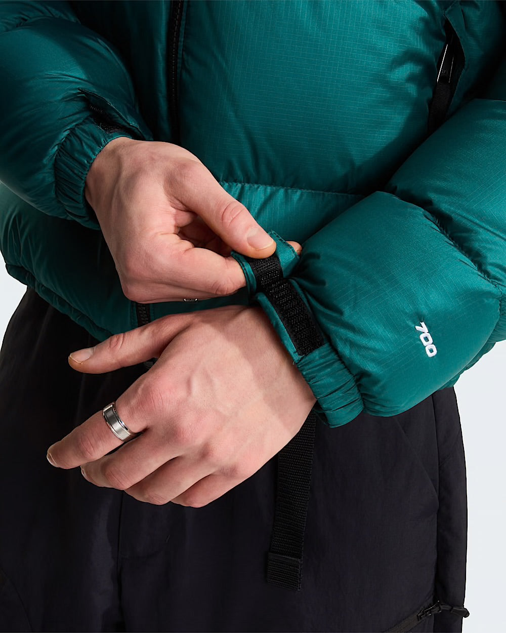Giubbotto The North Face Pacific Teal Tnf Black da Uomo nf0a3c8ds7