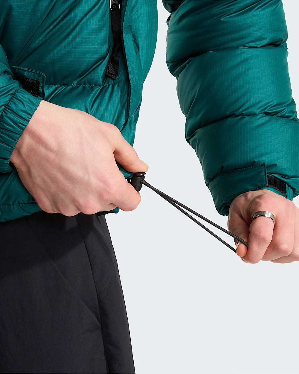 Giubbotto The North Face Pacific Teal Tnf Black da Uomo nf0a3c8ds7
