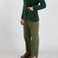 Giacca Nice Things Willow Green da Donna wjx015