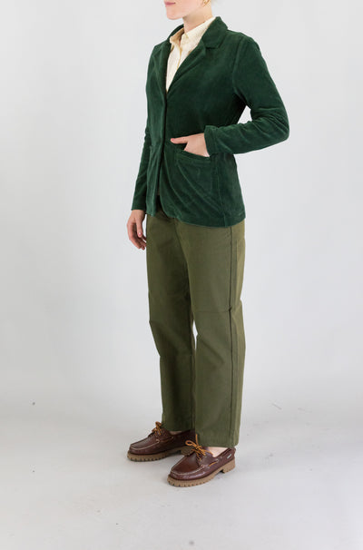 Giacca Nice Things Willow Green da Donna wjx015