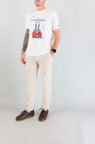 T-Shirt Mc2 Saint Barth Cortina J Arrive da Uomo arnott warm