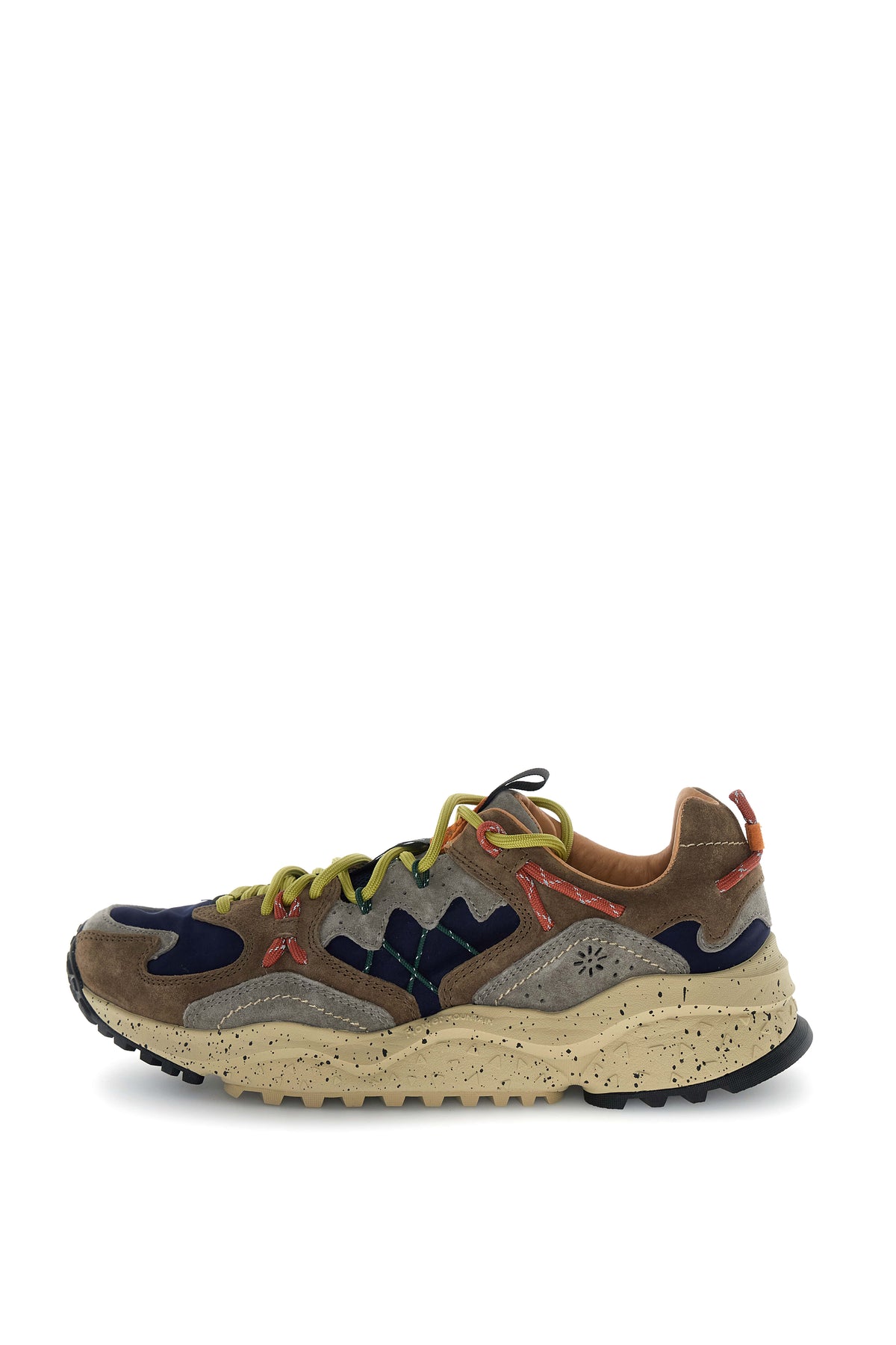 Scarpa Flower Mountain Brown Black Mud da Uomo 2019509 1d33 yamabushi suede nylon