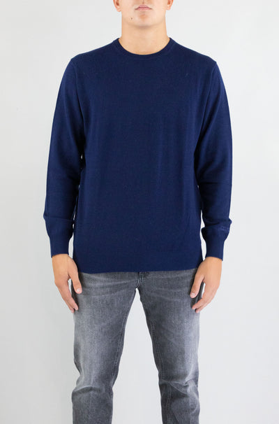 Maglia Mc2 Saint Barth Blue Navy da Uomo regent merinocash