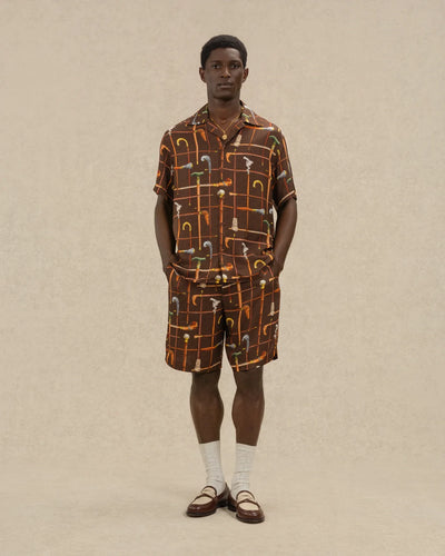 Camicia Drole De Monsieur Brown da Uomo sh230vi033