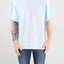 T-Shirt Mc2 Saint Barth Light Blue da Uomo bakewell t00132 piquet