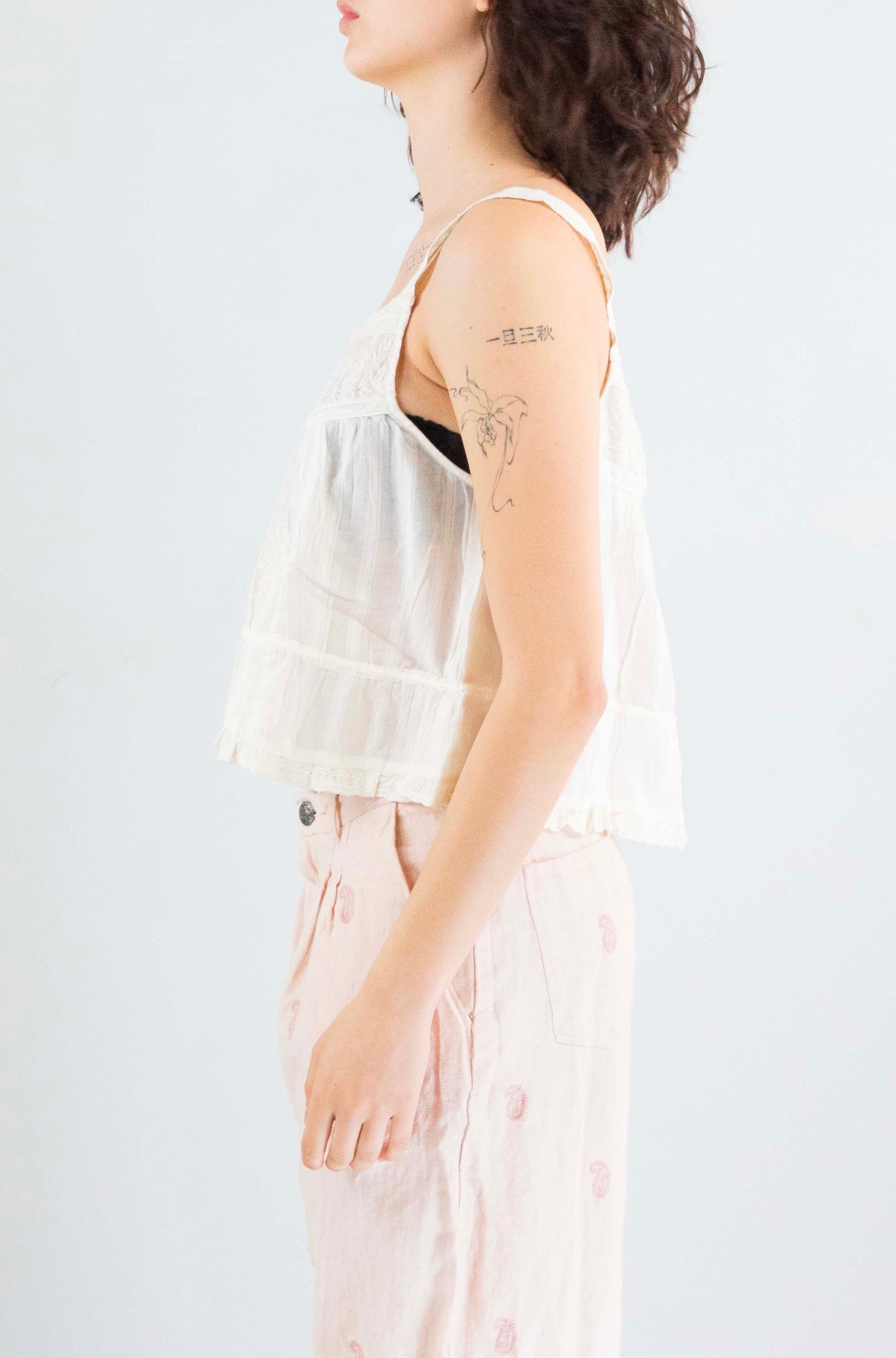 Top Maison Hotel Coquillage da Donna vintage lace constanza