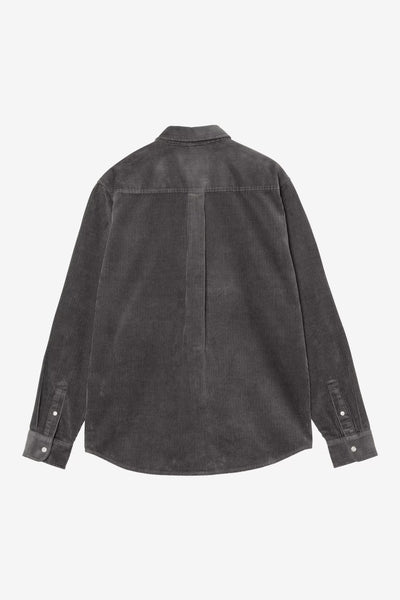 Camicia Carhartt Wip Graphite da Uomo i029958 madison cord