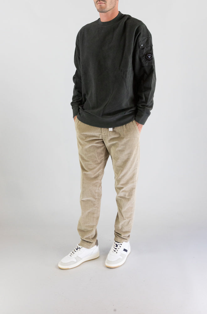 Felpa Cp Company Raven da Uomo 21cmss192a 006614g