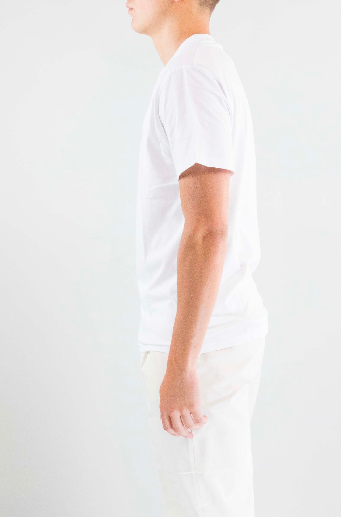 T-Shirt Sundek White da Uomo m129tej780t