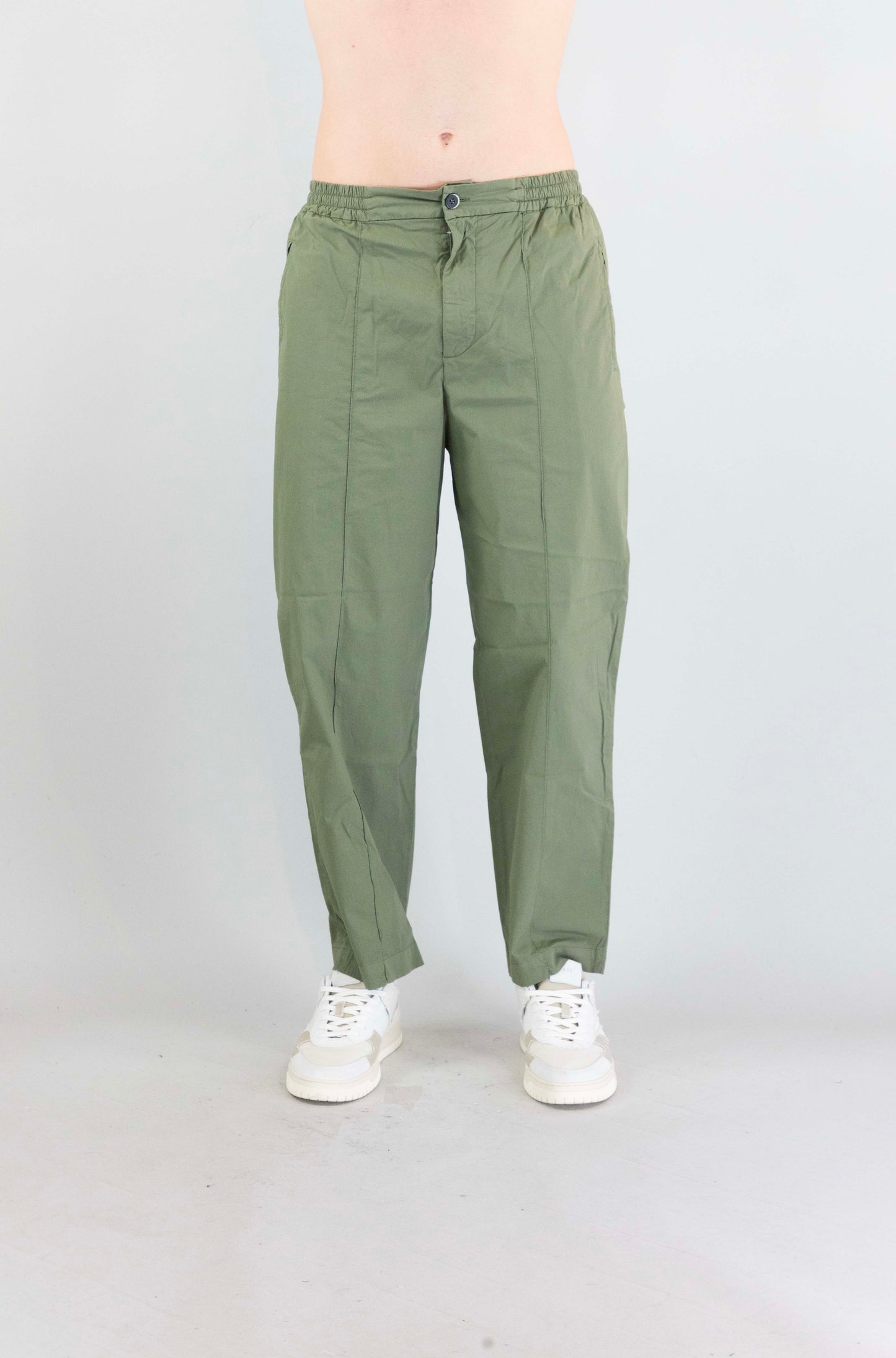 Pantalone Barena Oliva da Uomo pau5443 ameo pavion