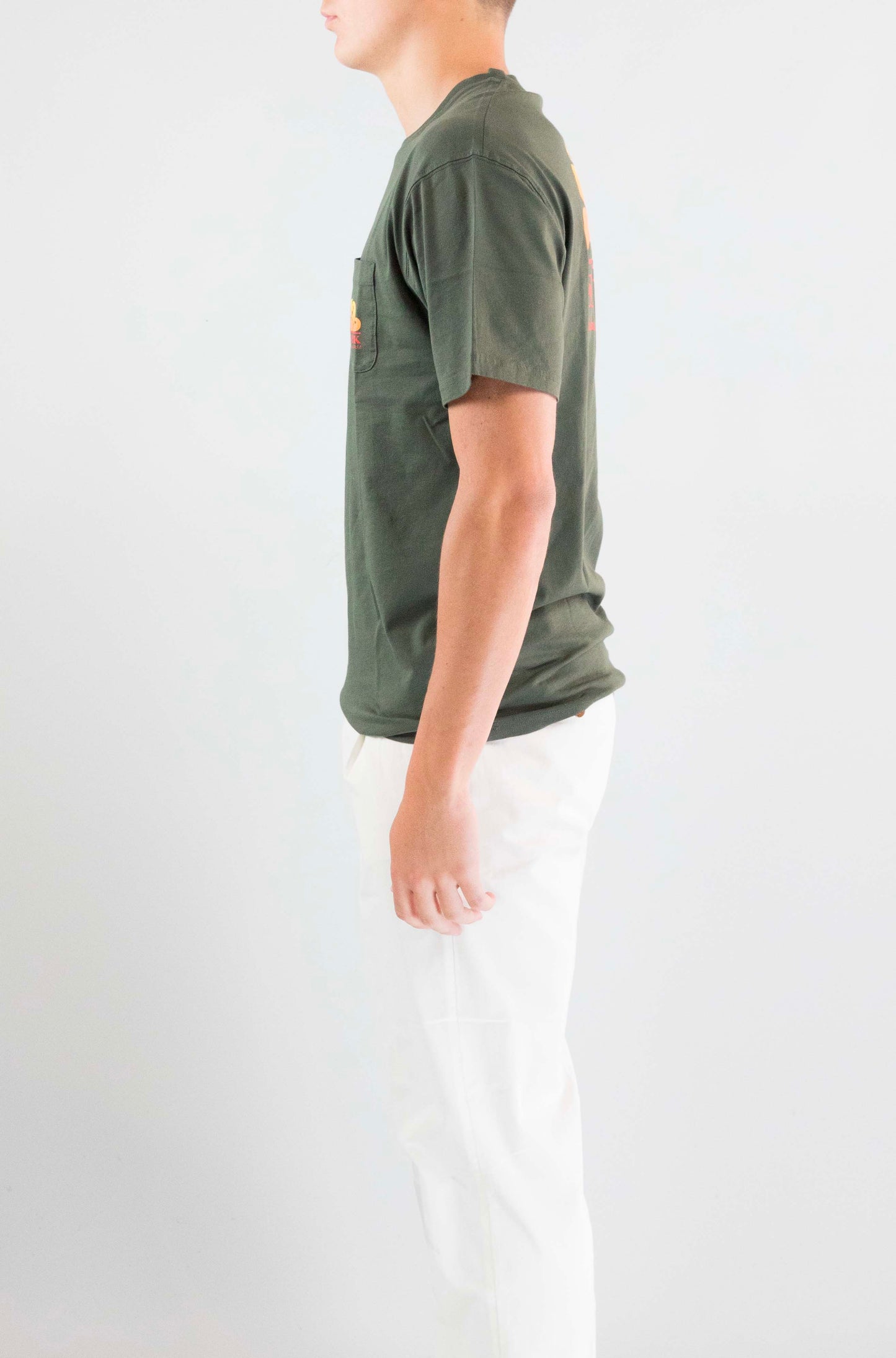 T-Shirt Sundek Dk Green da Uomo m028tej7800