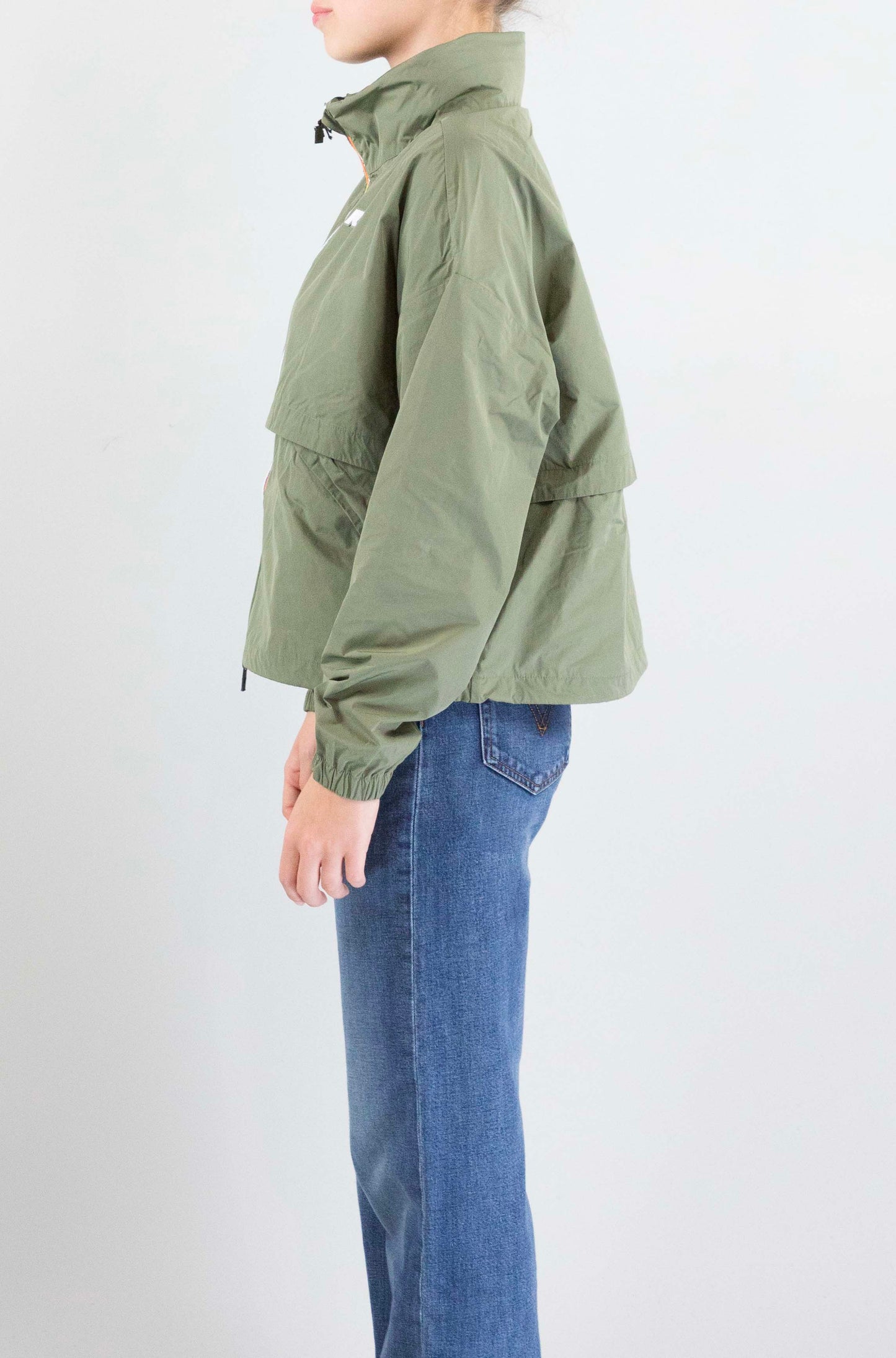 Giubbotto Kway V15 Green Lichen da Donna k8132pw aubette memory